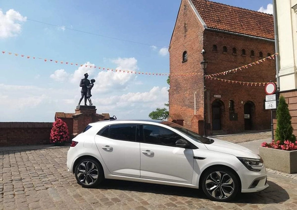 Renault Megane cena 75000 przebieg: 28500, rok produkcji 2019 z Grudziądz małe 562